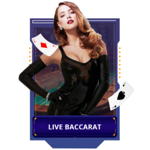 Live Baccarat Game Product Banner