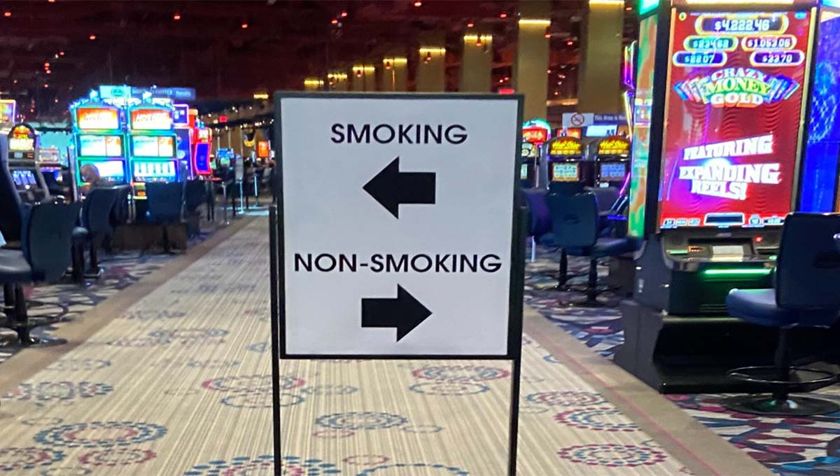 Gamblers who are non-smokers and smokers