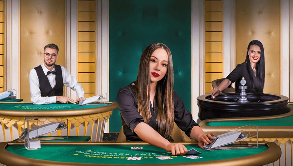 Popular Live Dealer Games - Blackjack, Baccarat, Roulette