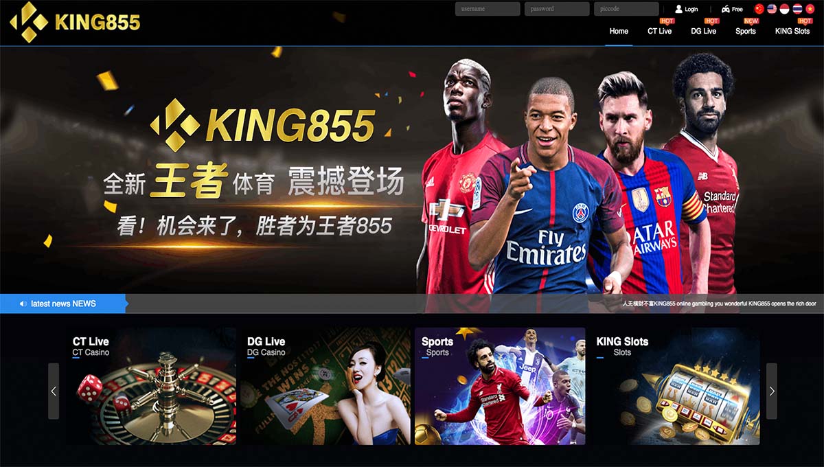 Who is King855 casino Singapore