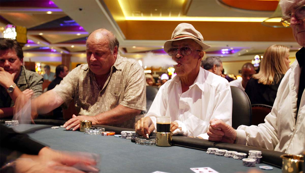 Why do casinos let players smoke inside