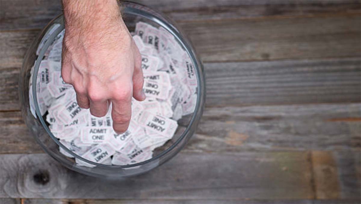 How do public and private lotteries differ from each other