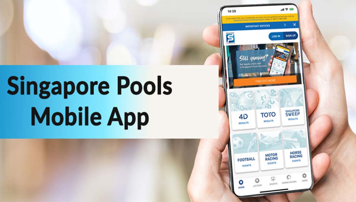 Singapore Pools Mobile App