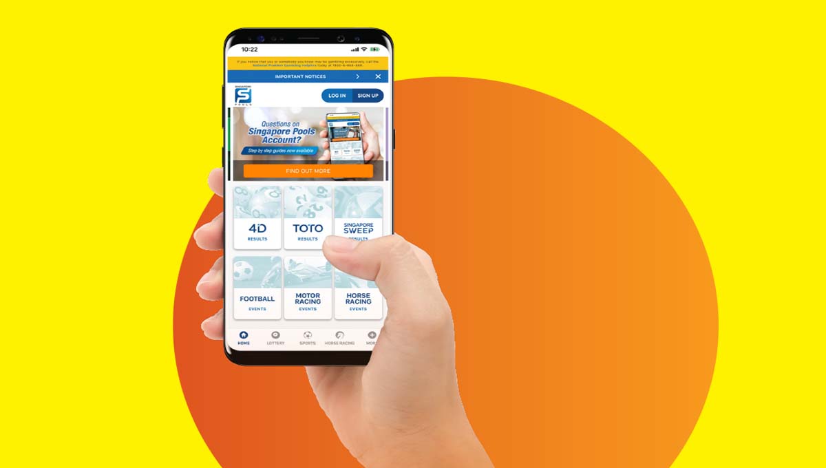 Why Singapore Pools mobile app