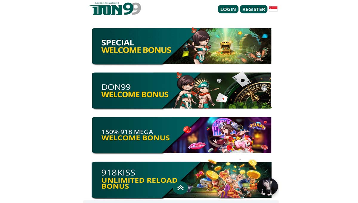 Singapore DON99 Casino Bonuses
