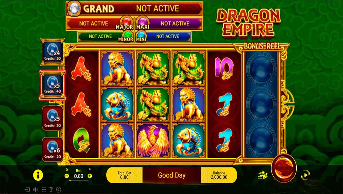 Dragon Empire Slot Features