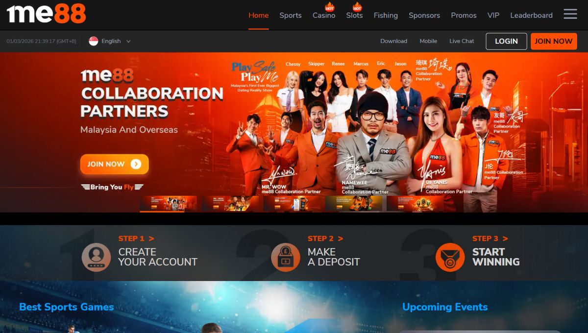 me88 Singapore Official Casino Website