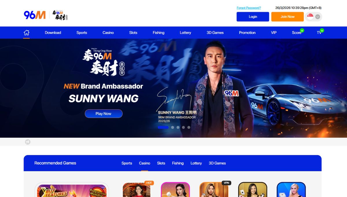 96M Singapore Official Site