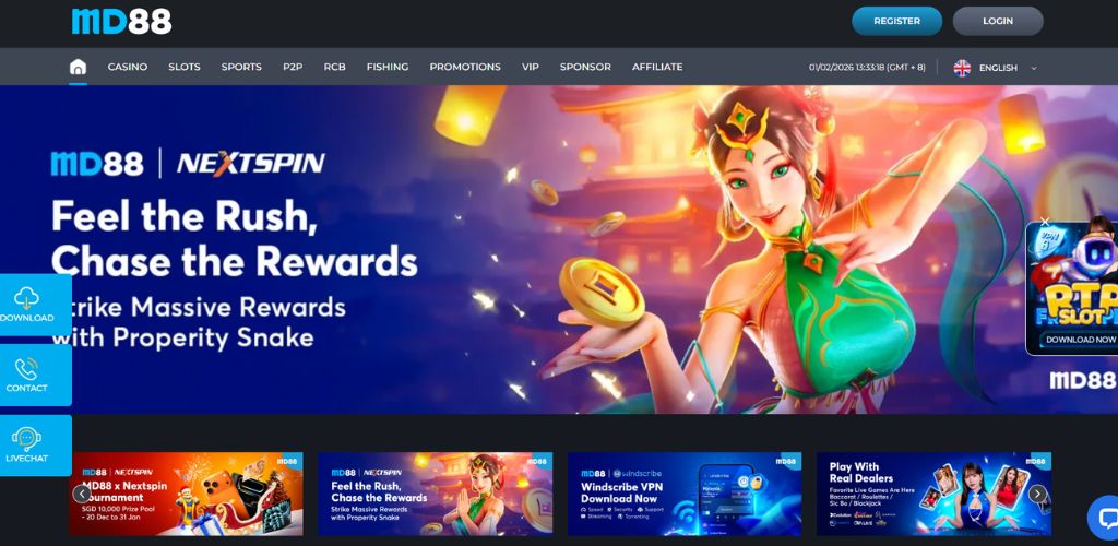 MD88 Singapore Website