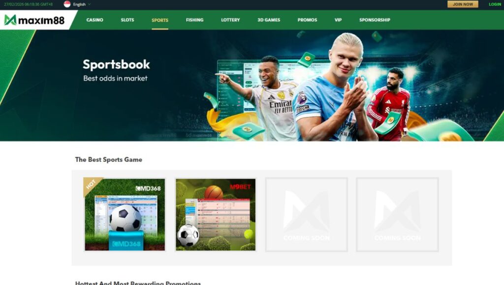 Maxim88 Online Sports Betting