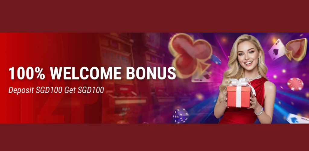 100% Welcome Bonus by 12Play Casino