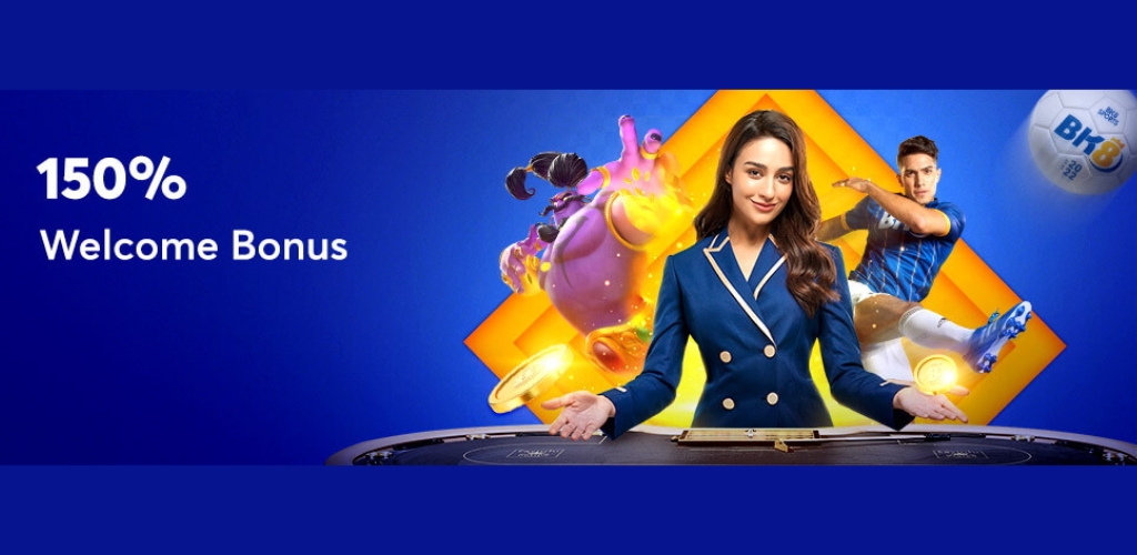 BK8 Singapore Welcome Bonus 150%