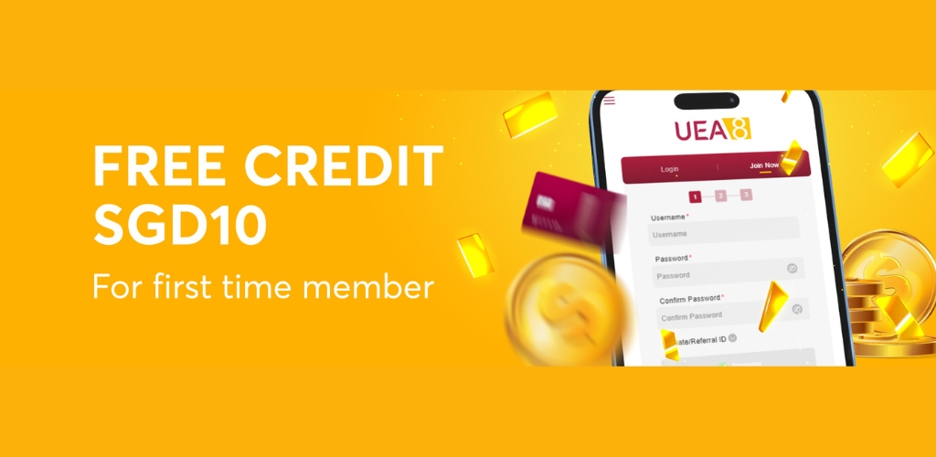 Free Credit for New Members by UEA8